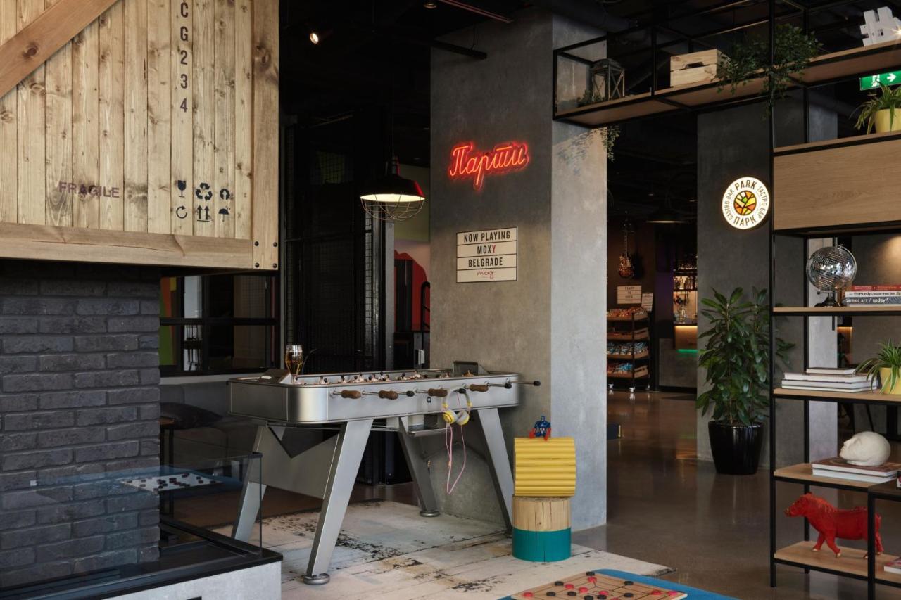 Moxy Belgrade Belgrado Exterior foto